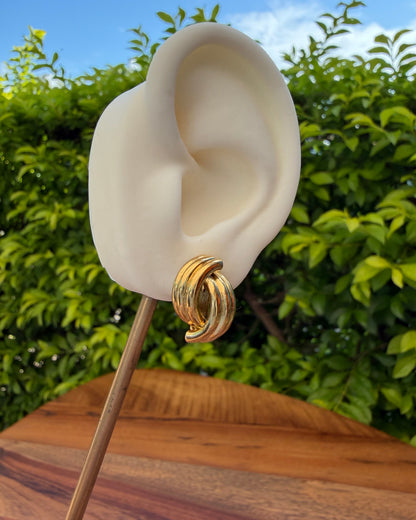 Arete Nudo Ovalado