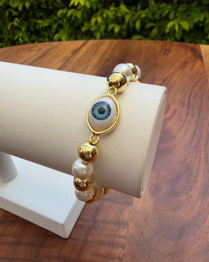 Pulsera Perla Ojo