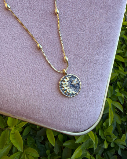 Collar Luna Bicolor