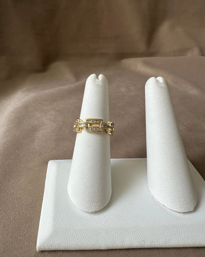Anillo Cadena Brillo