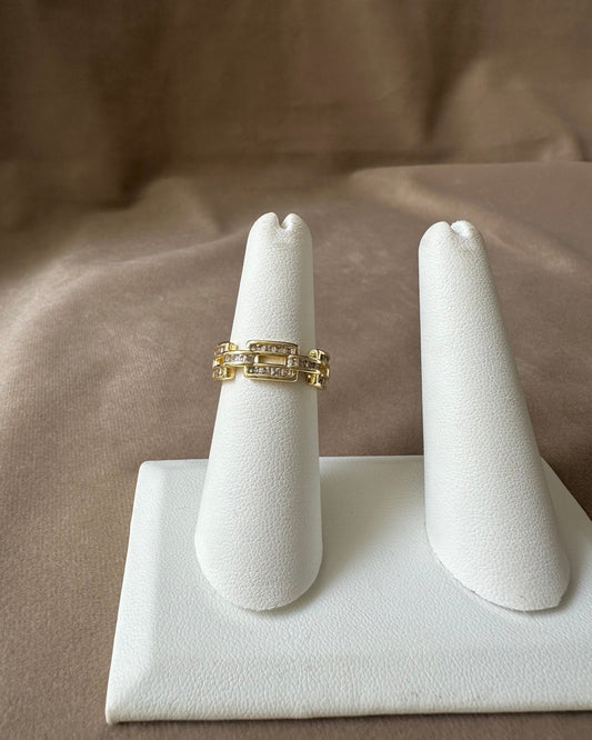 Anillo Cadena Brillo