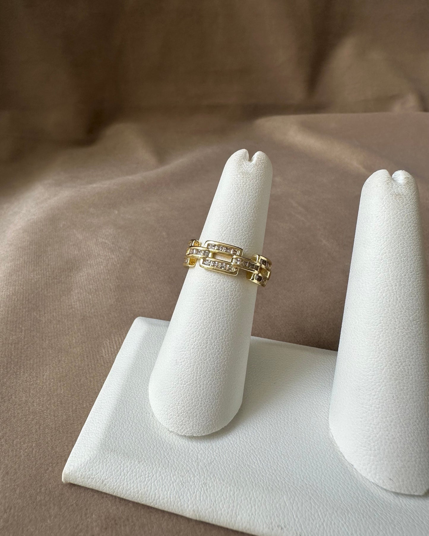 Anillo Cadena Brillo
