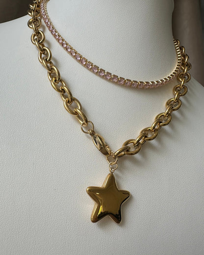 Collar Estrella Chunky