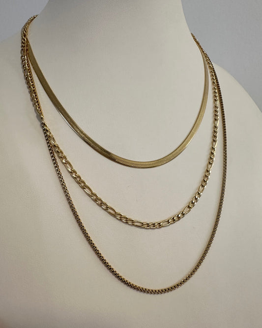 Collar Triple Planchado