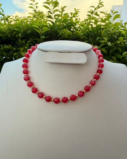 Collar Jade Rosa