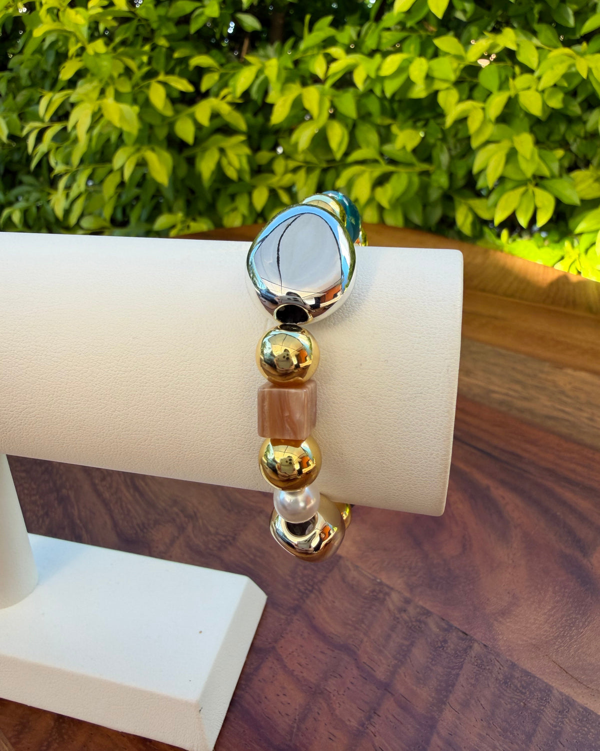 Pulsera Chunky Piedras
