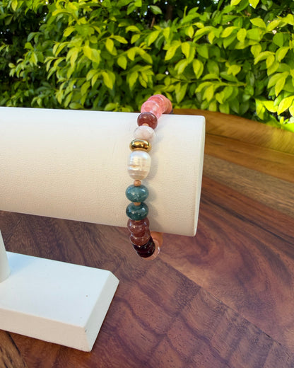 Pulsera Piedras Perla