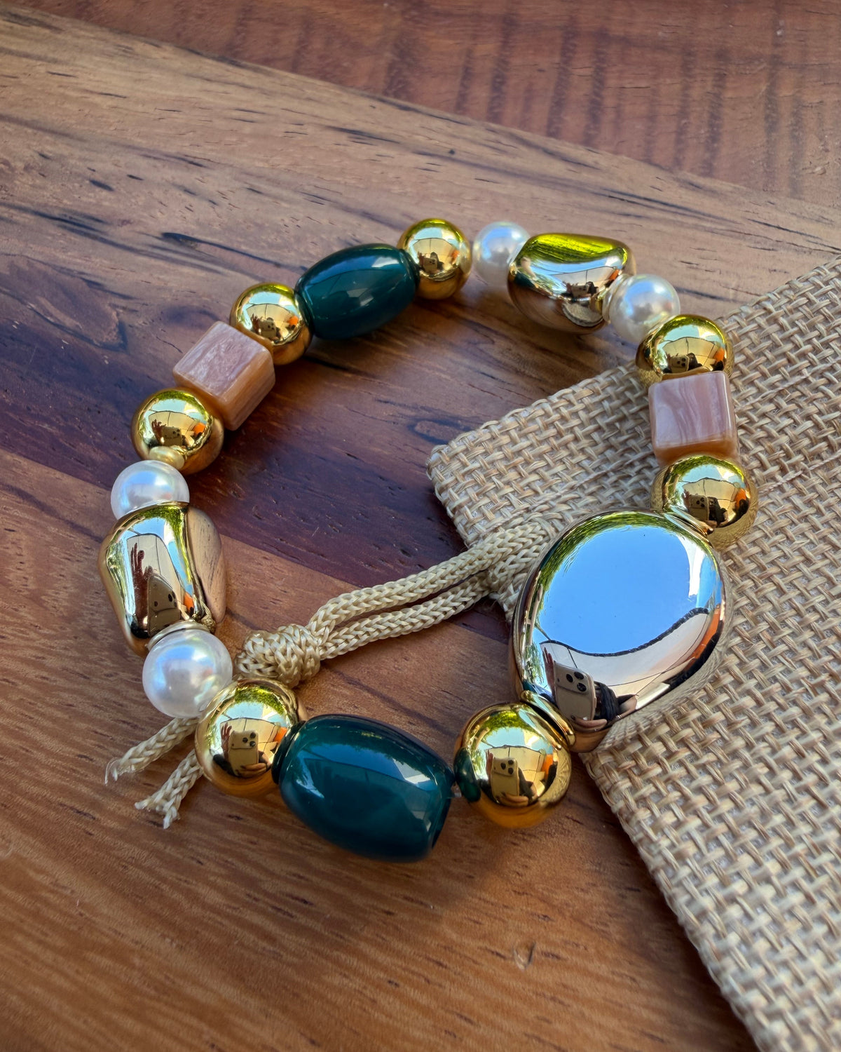 Pulsera Chunky Piedras