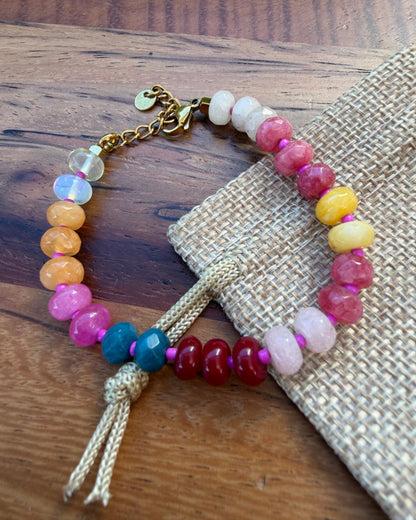 Pulsera Piedras Multi