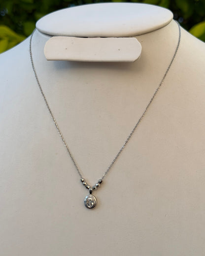 Collar Plata Brillo