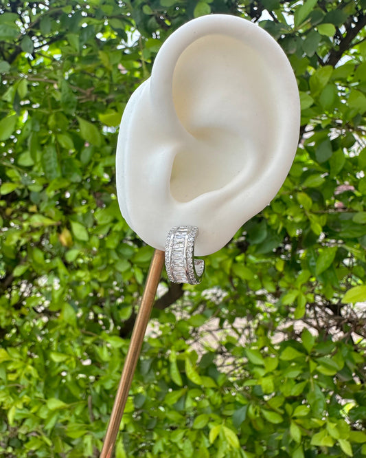 Arracada Mitad Plata