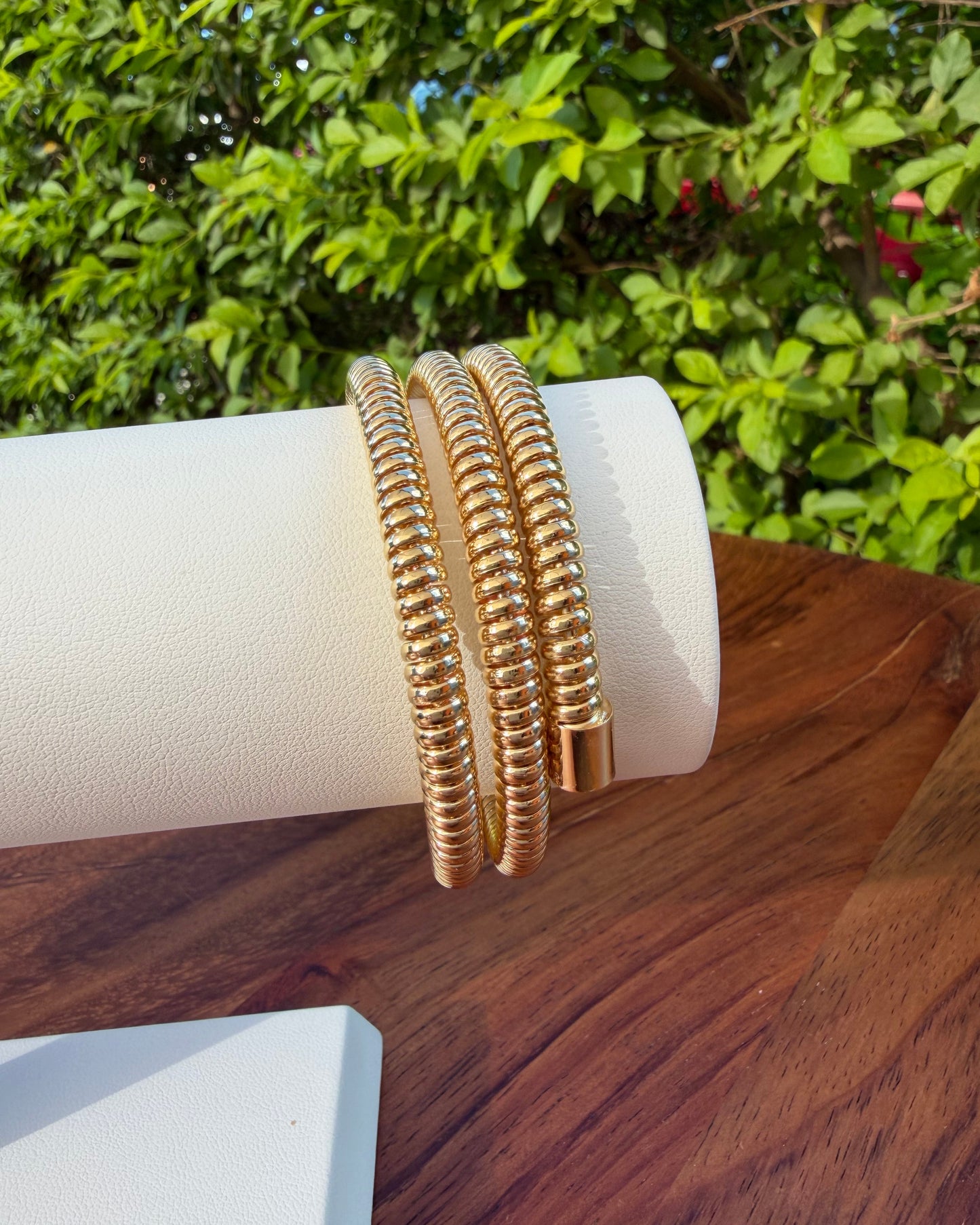 Pulsera Multiple Gruesa