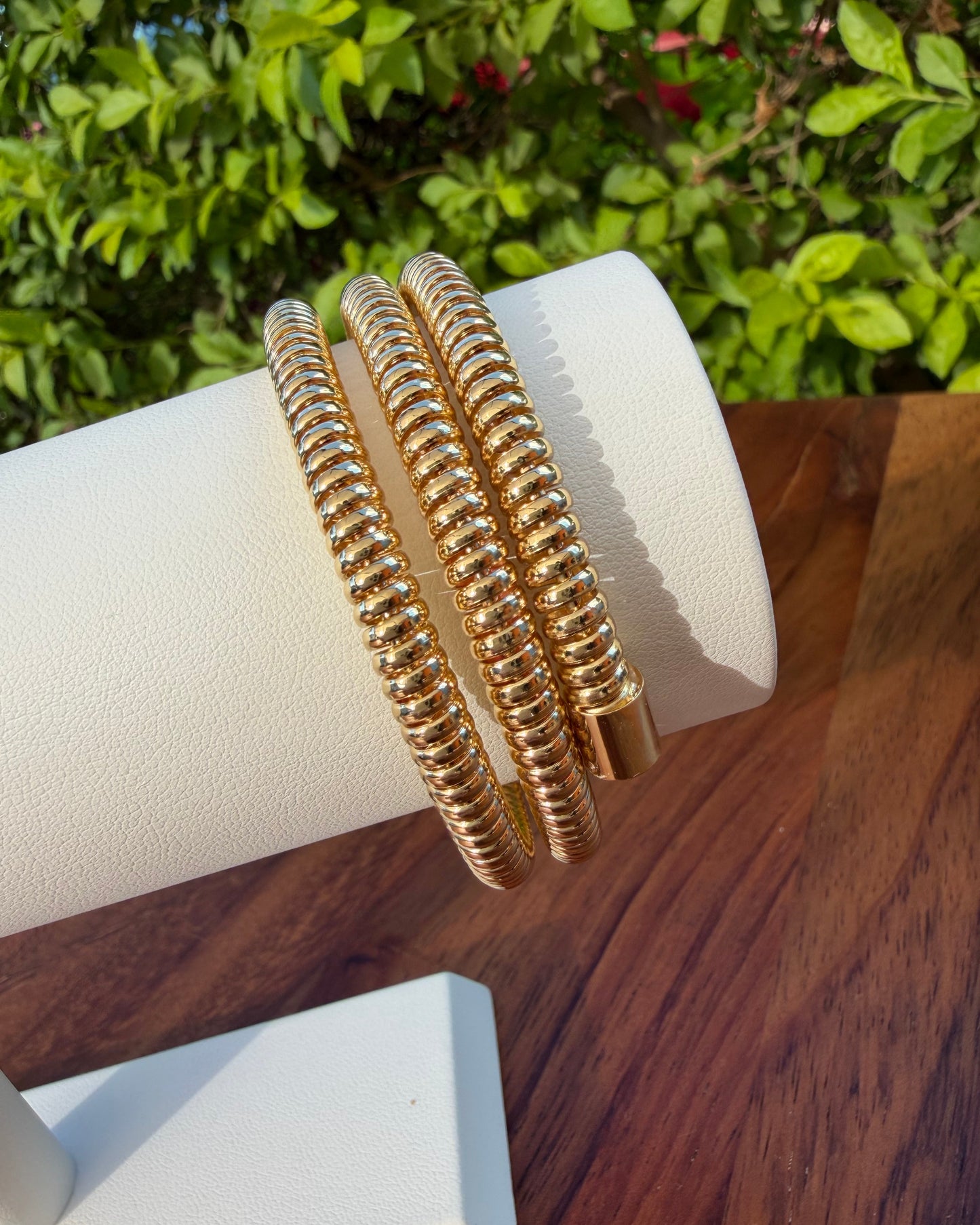Pulsera Multiple Gruesa