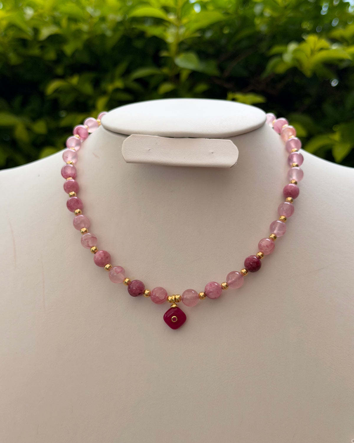 Collar Rosa Betas Dije