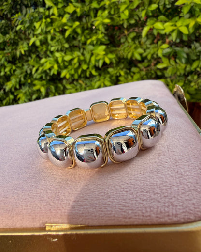 Pulsera Cuadro Plata