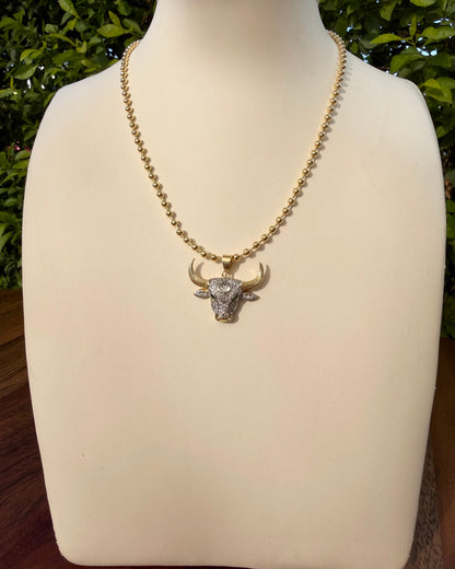 Collar Toro Brillo