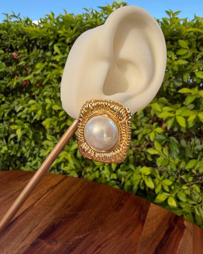 Arracada Perla Cuadro