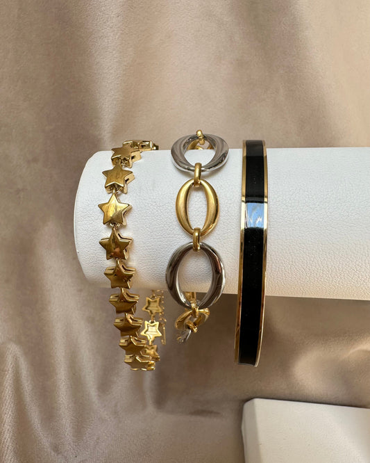 Pulsera Dura Negra