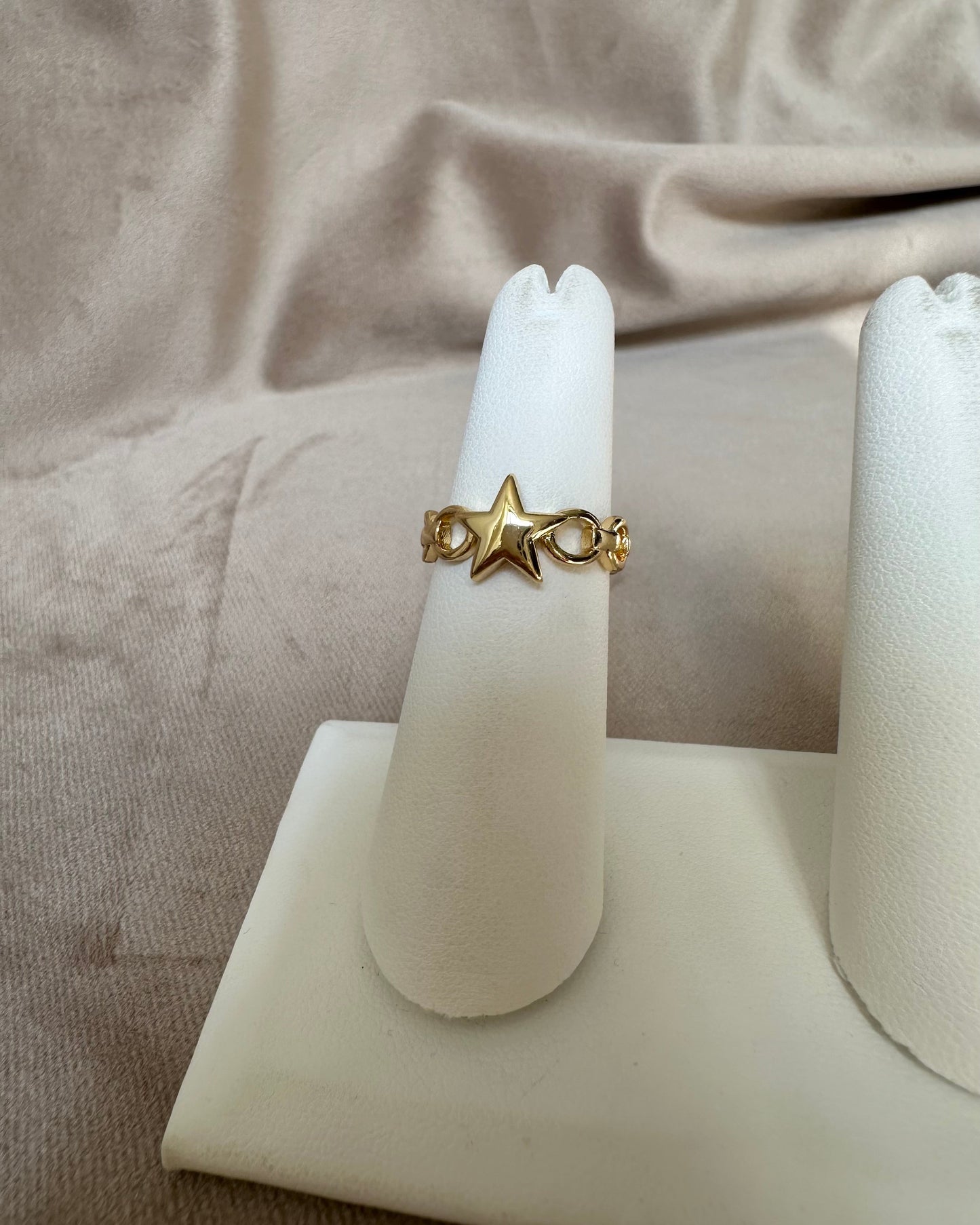 Anillo Estrella Liso