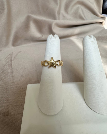 Anillo Estrella Liso