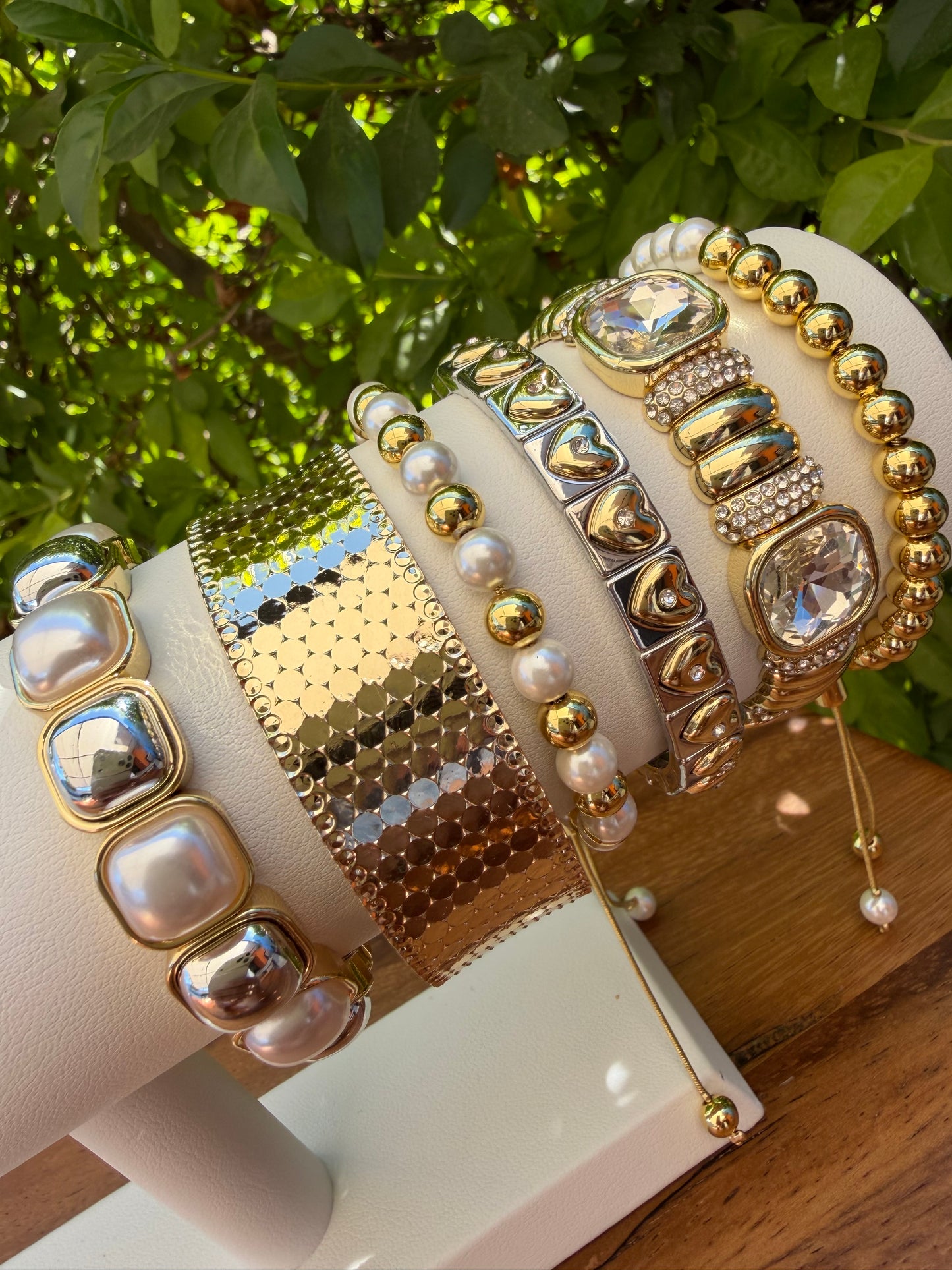 Pulsera Gruesa Grabada