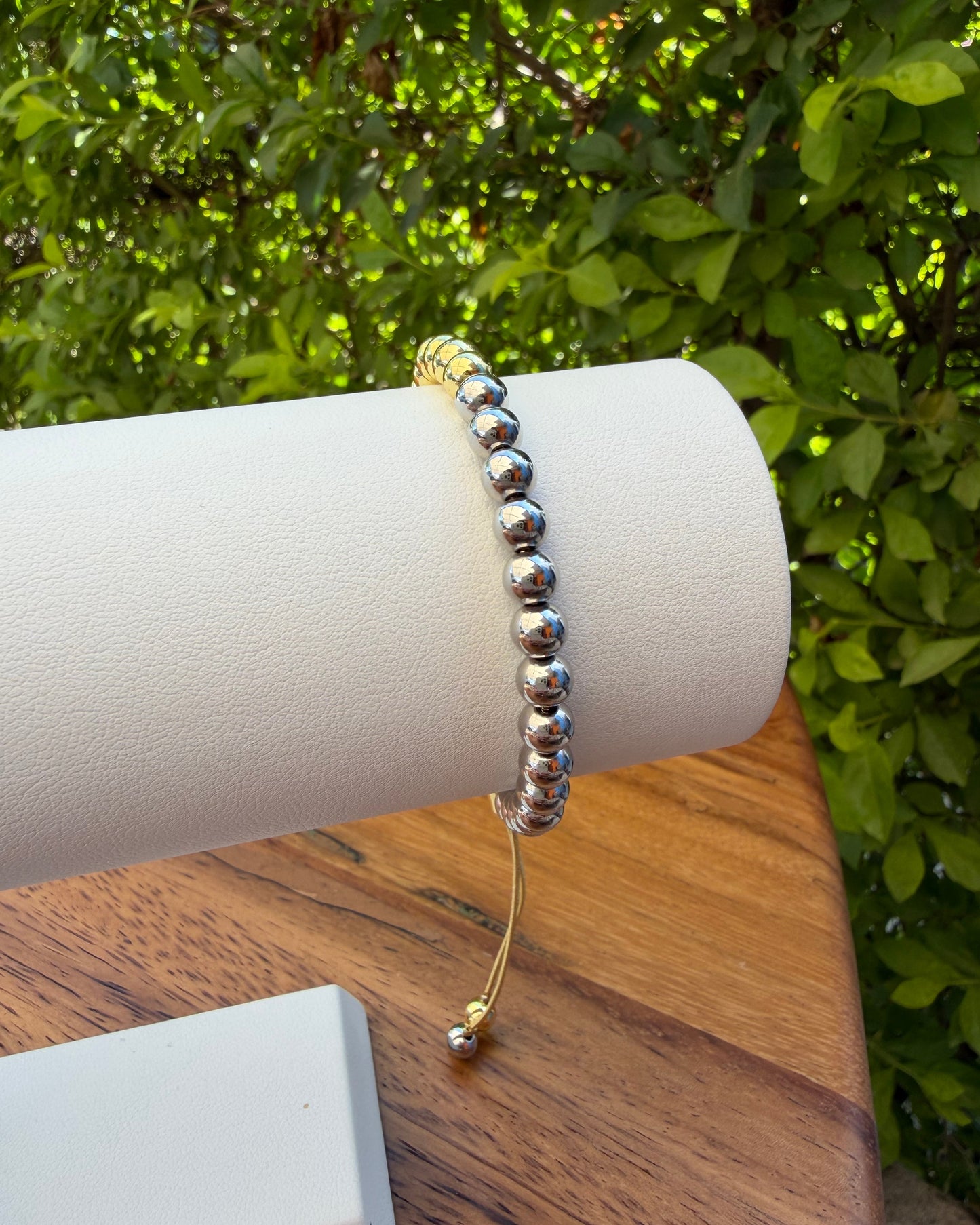 Pulsera Balín Dorado Plata
