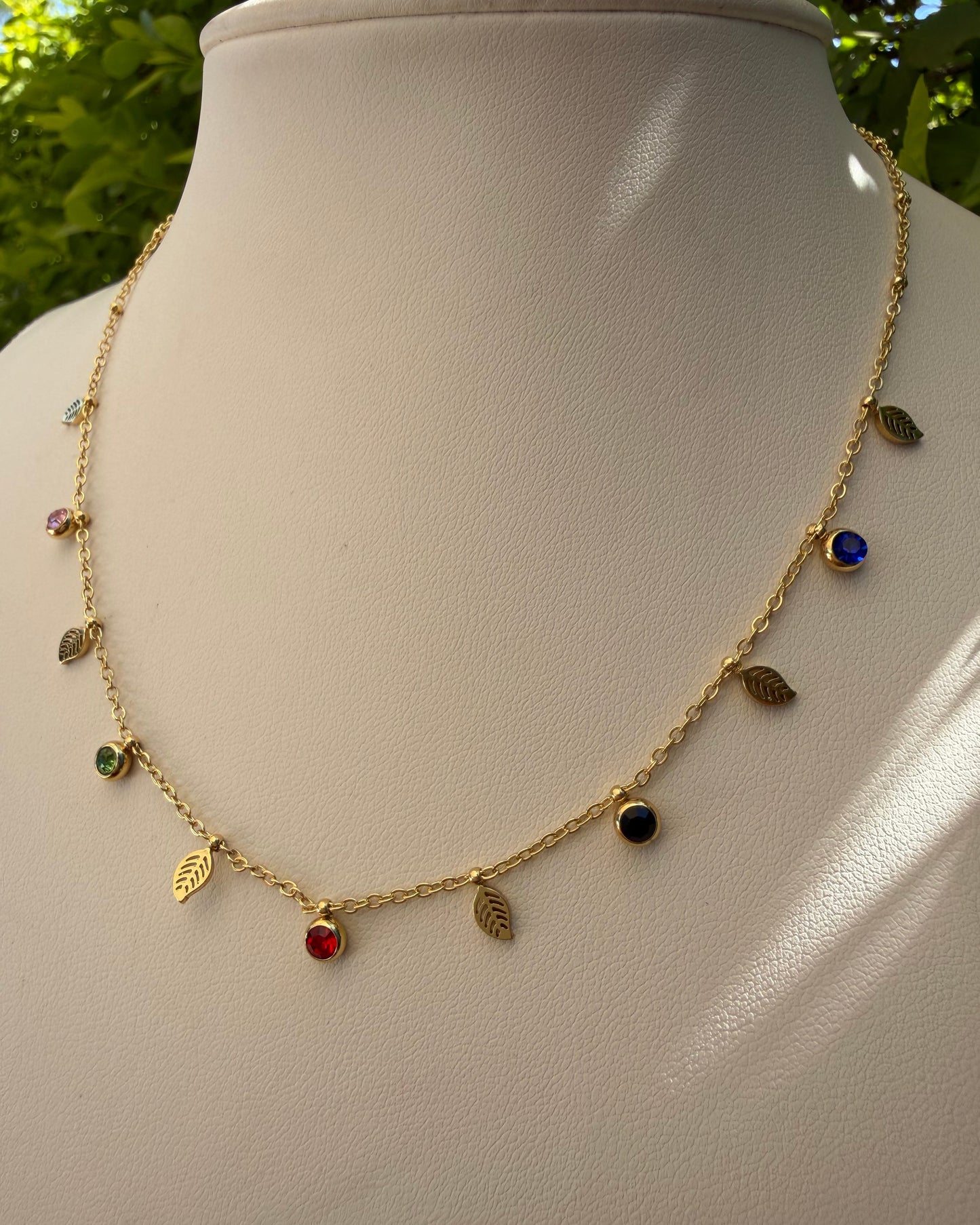 Collar Hoja Multi