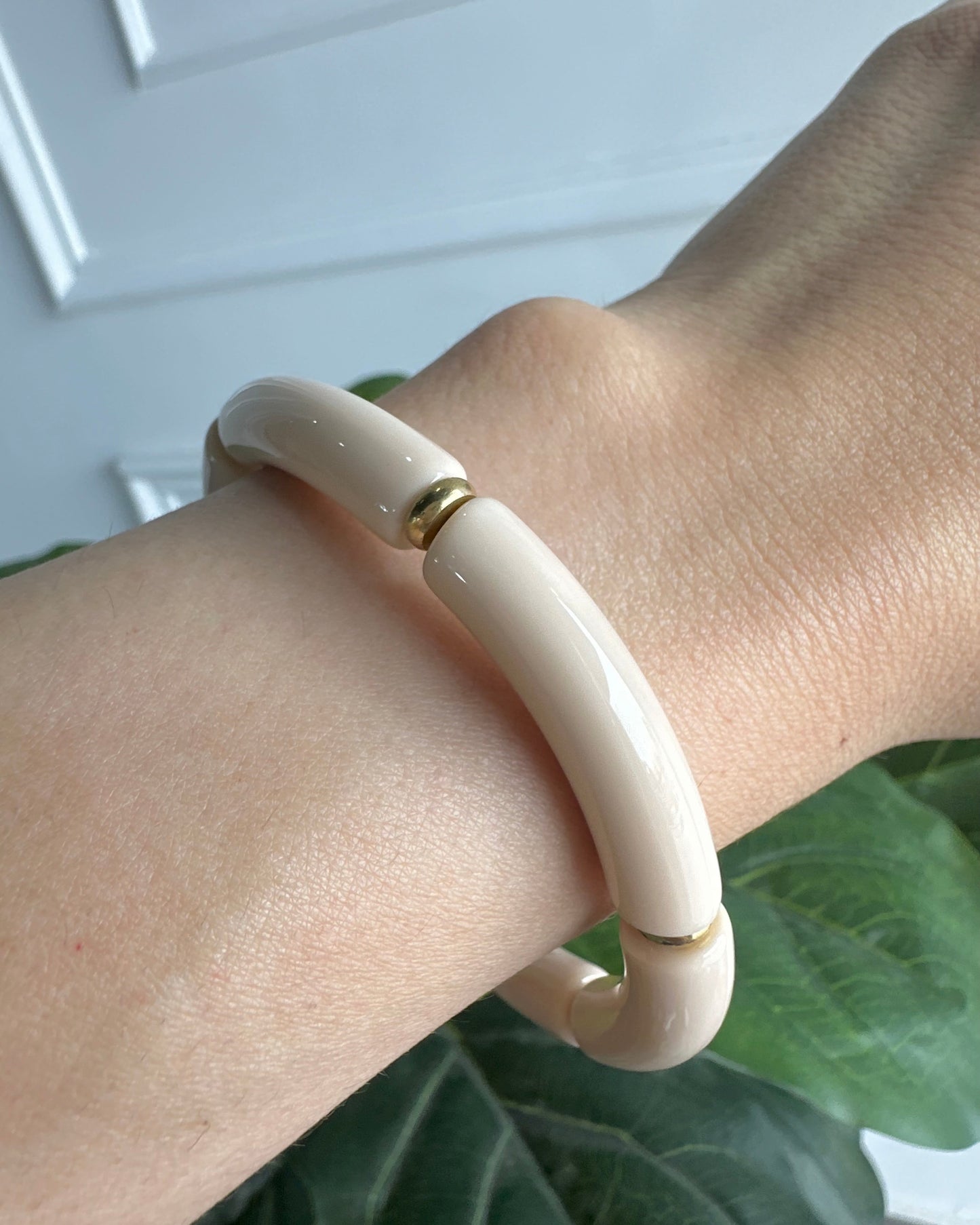 Pulsera Acrílico Caramelo Ch