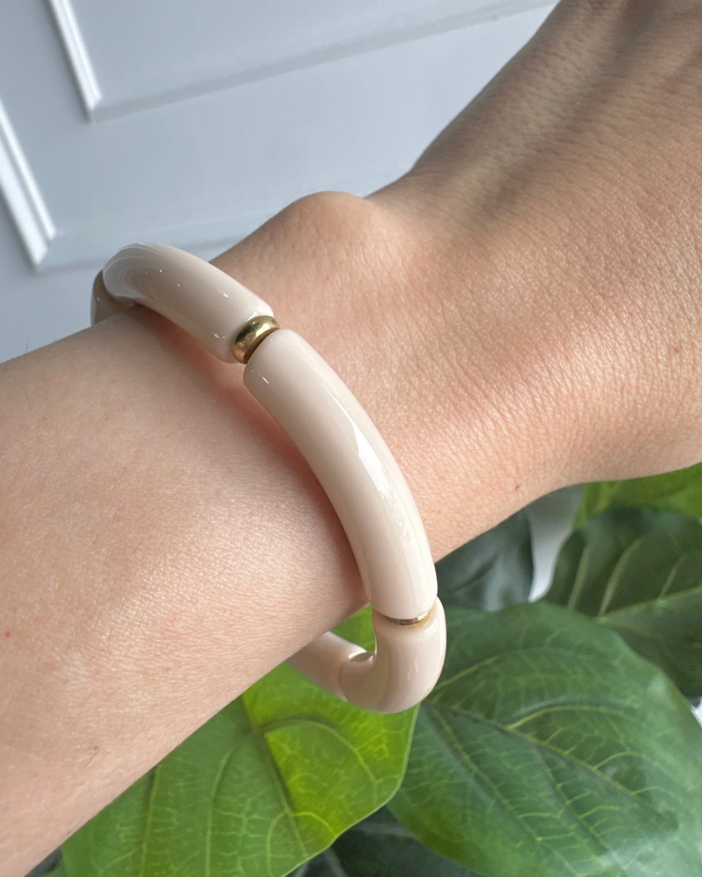Pulsera Acrílico Caramelo Ch