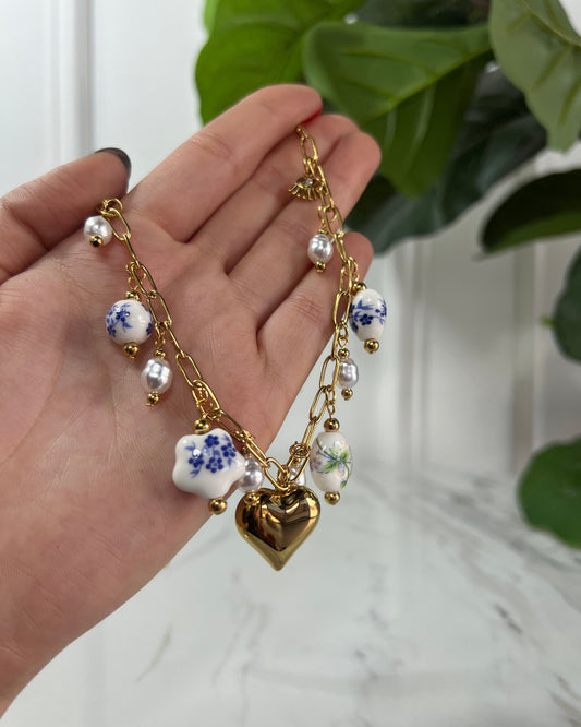 Collar Corazón Boh