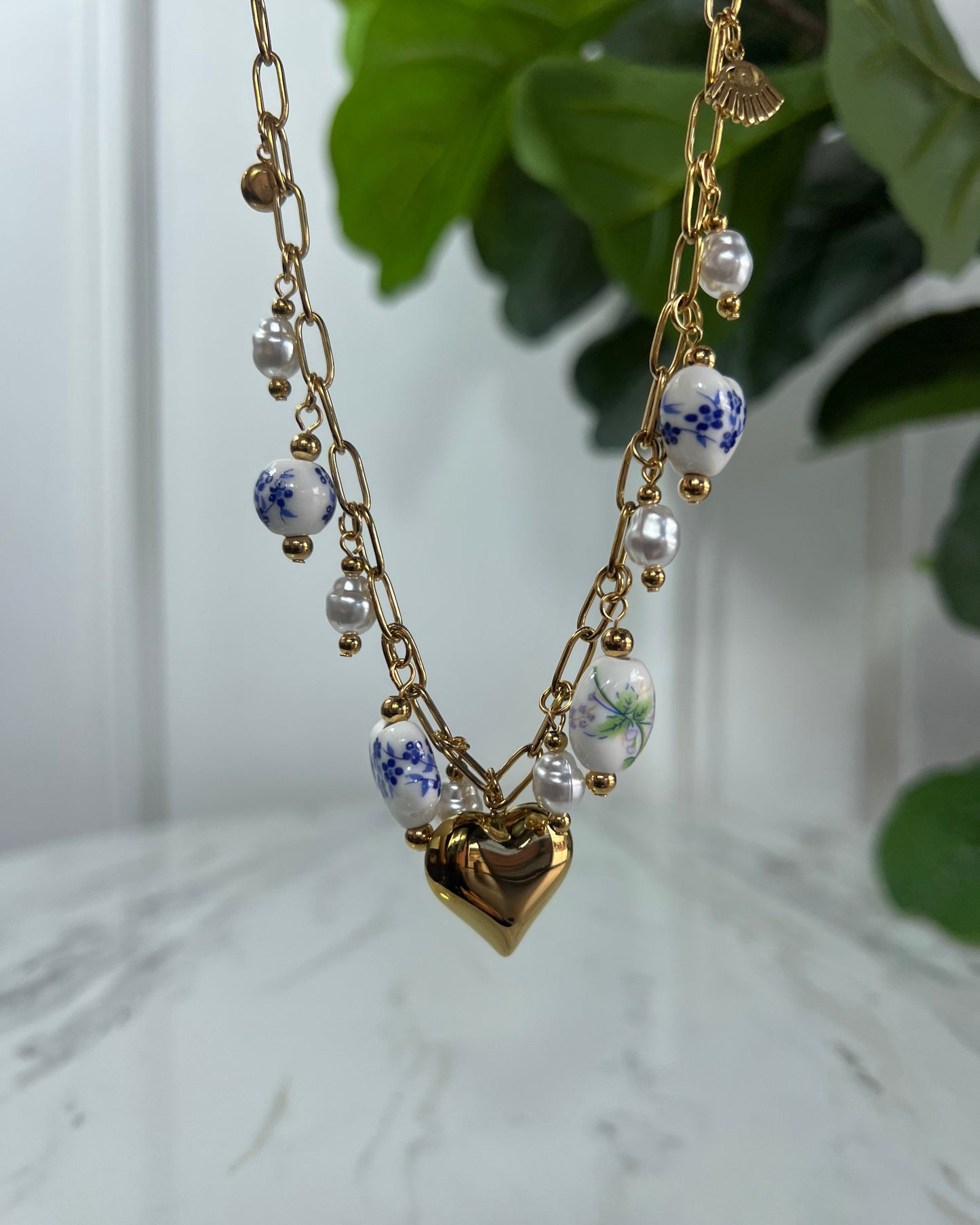 Collar Corazón Boh