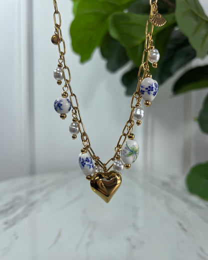 Collar Corazón Boh