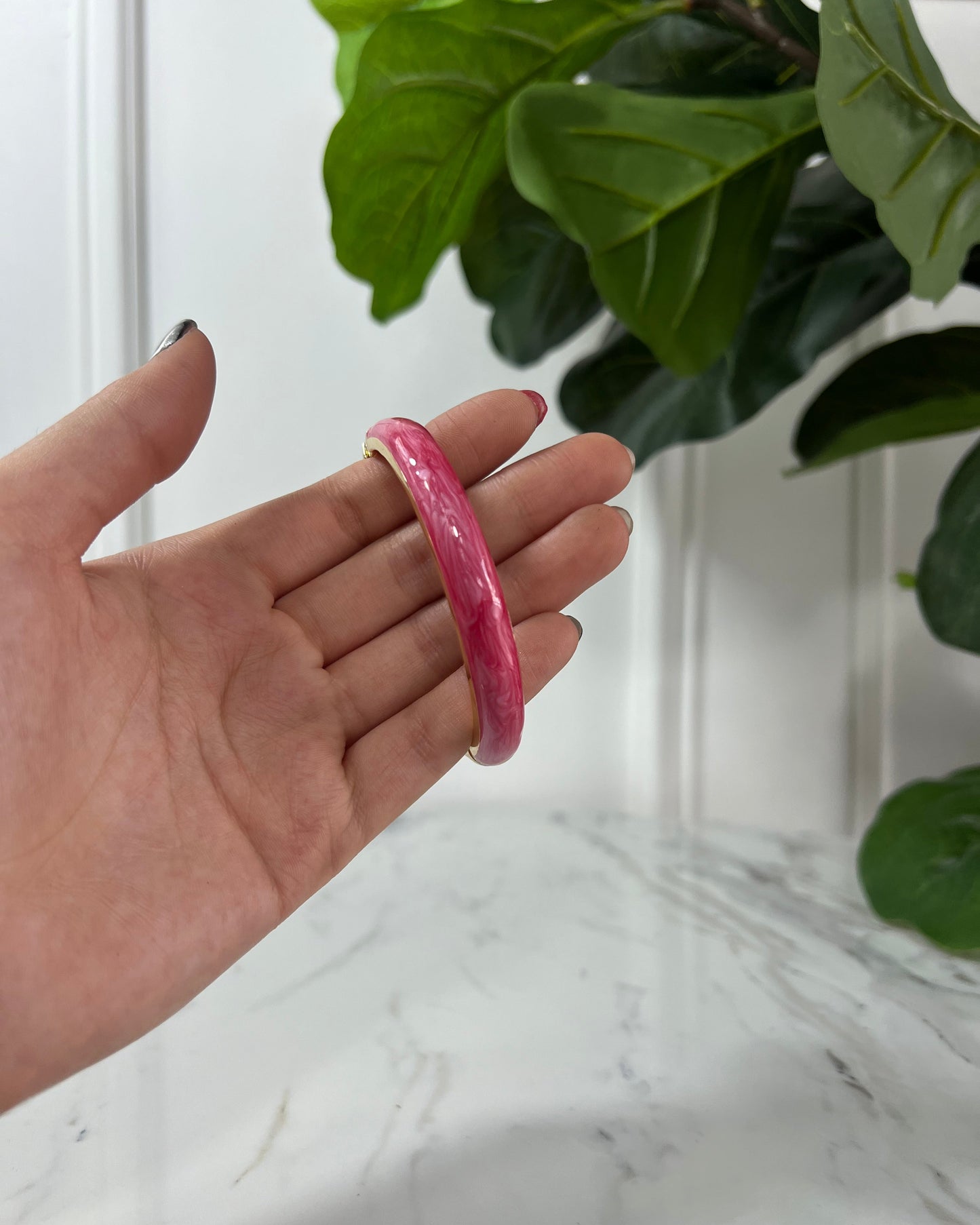 Pulsera Lisa Rosa