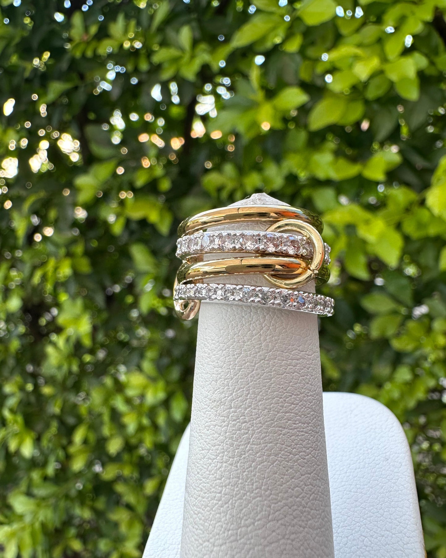 Anillo Multiple Bicolor