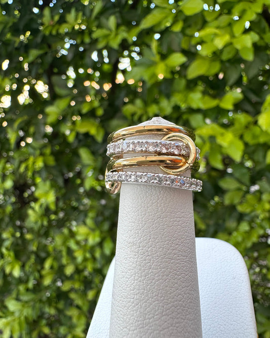 Anillo Multiple Bicolor