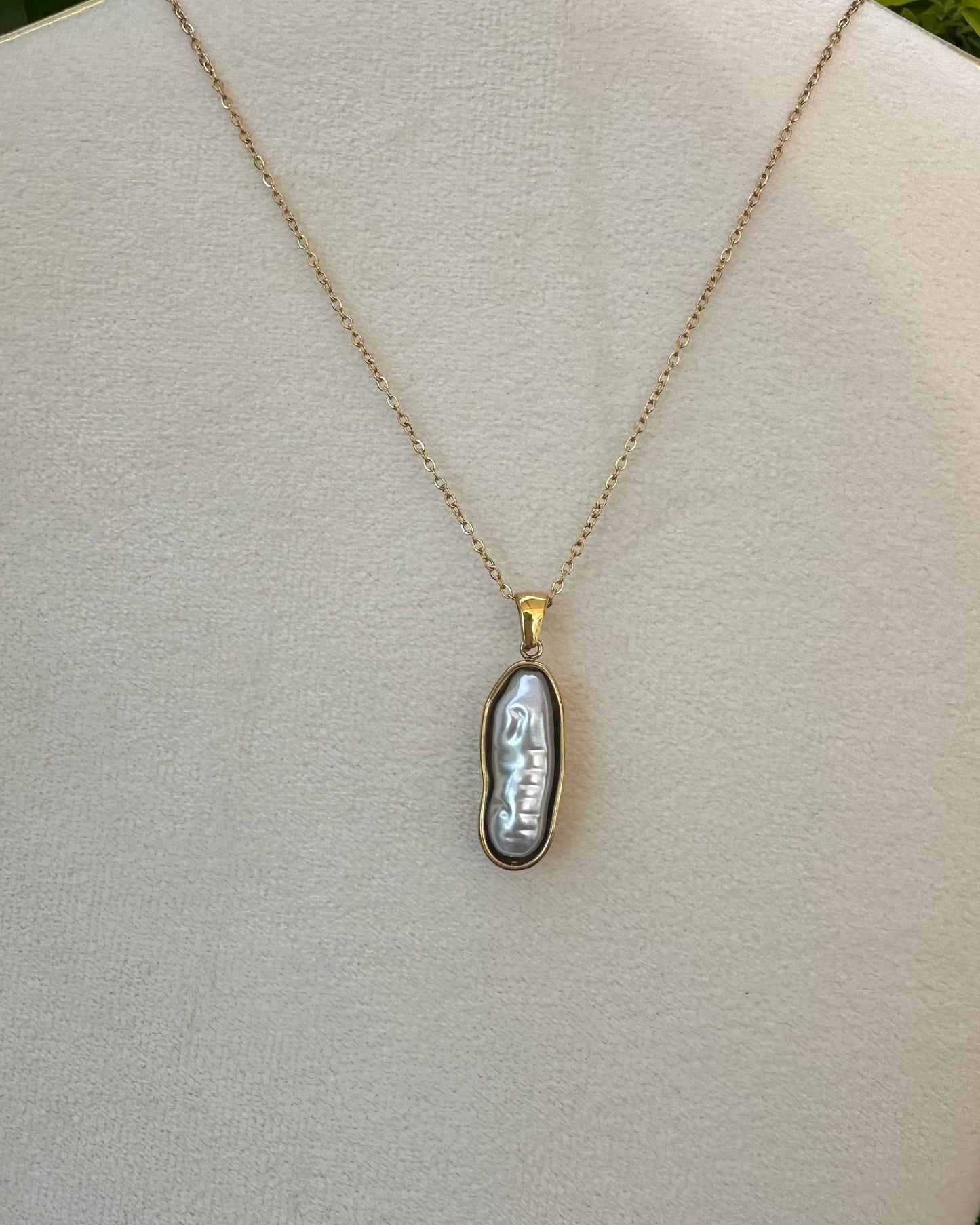 Collar Perla Larga