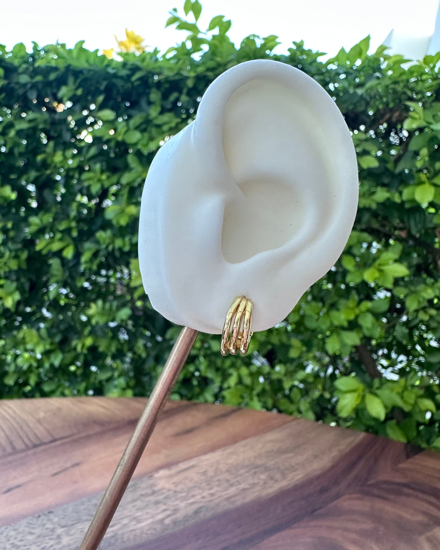Arracada Triple Mini