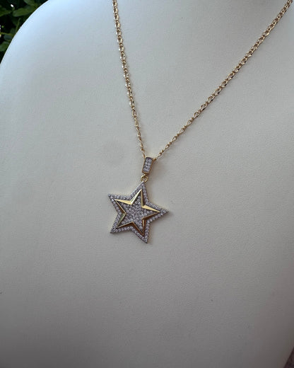 Collar Estrella Brillo