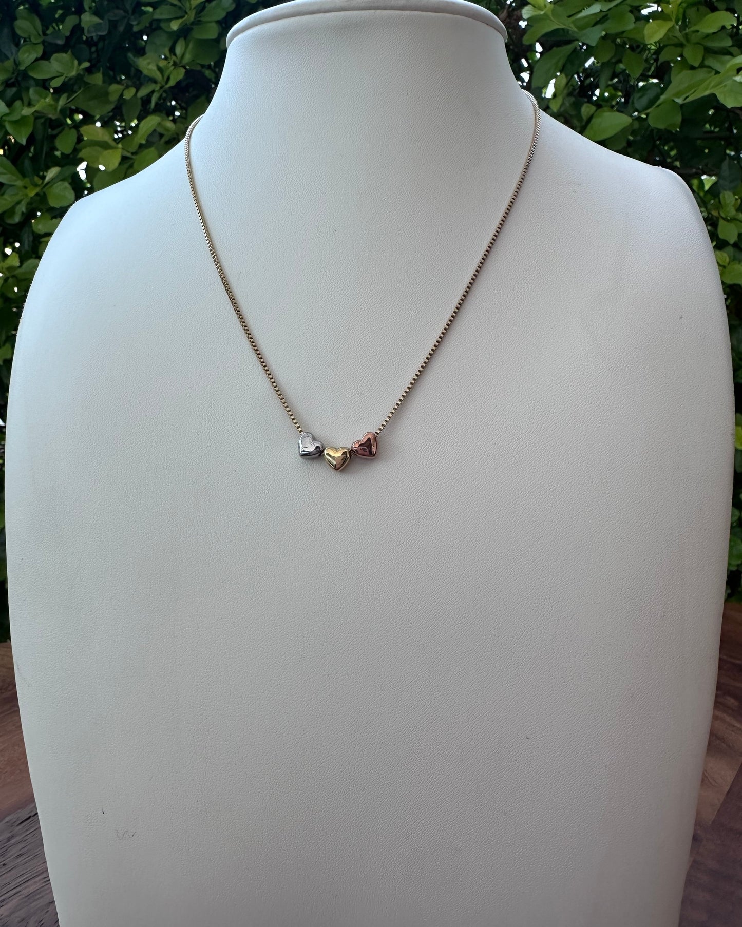 Collar Corazones Muti