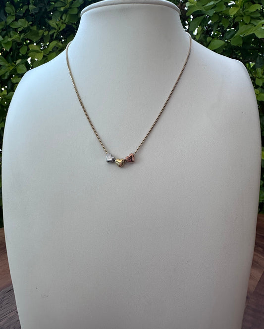 Collar Corazones Muti