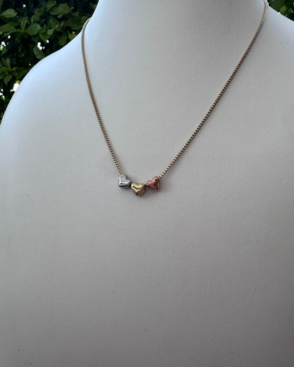 Collar Corazones Muti