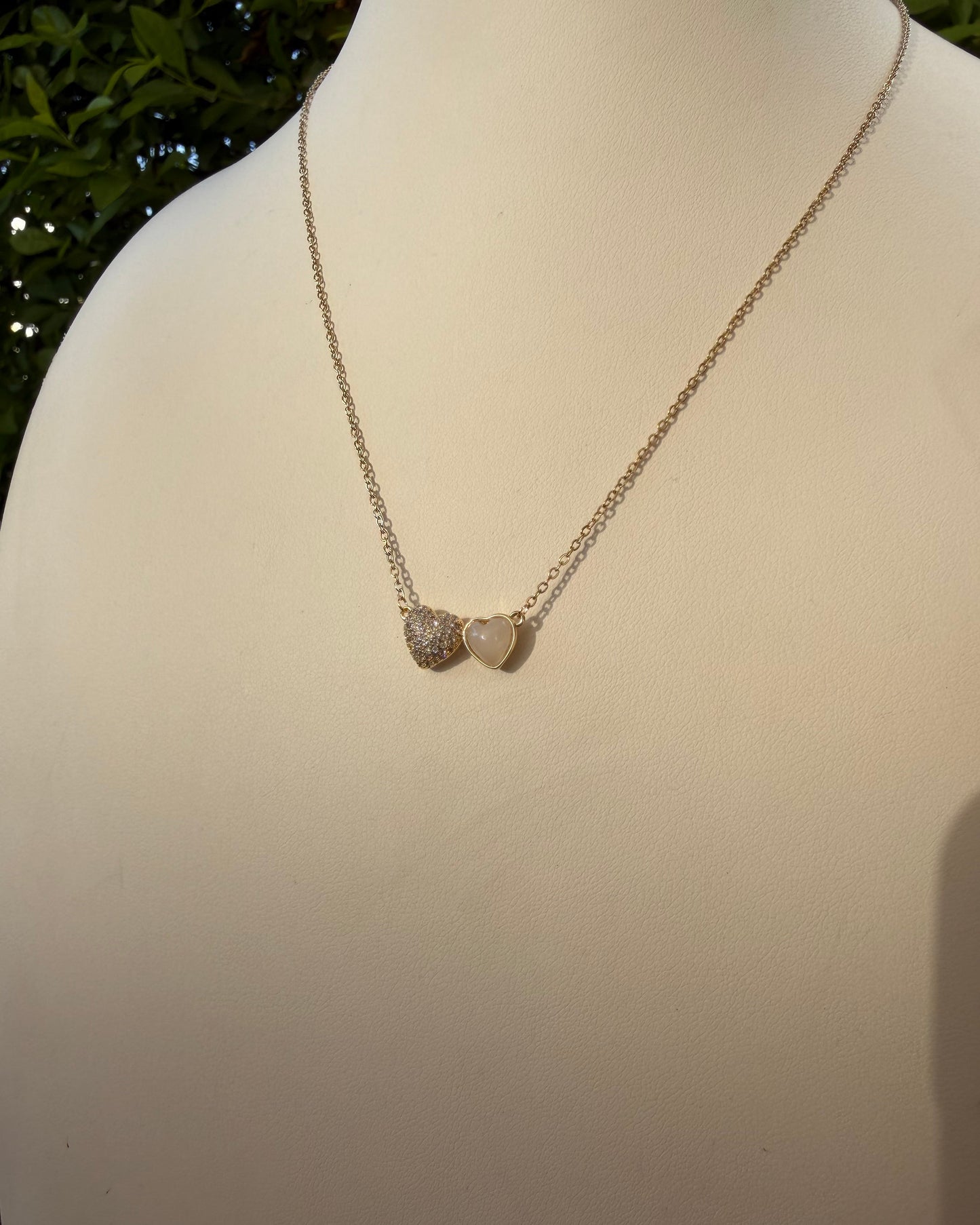 Collar Dos Corazones