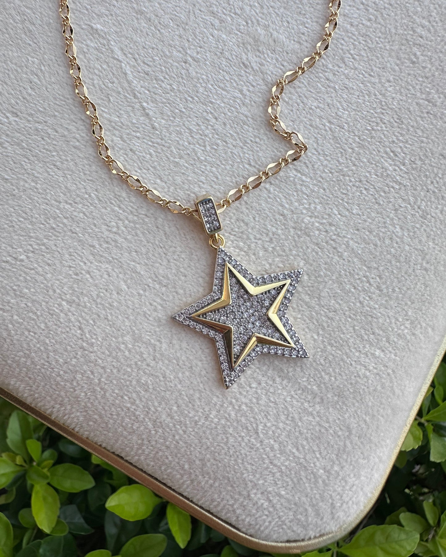 Collar Estrella Brillo