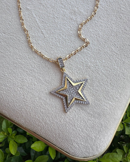 Collar Estrella Brillo