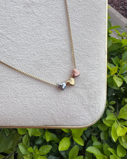 Collar Corazones Muti