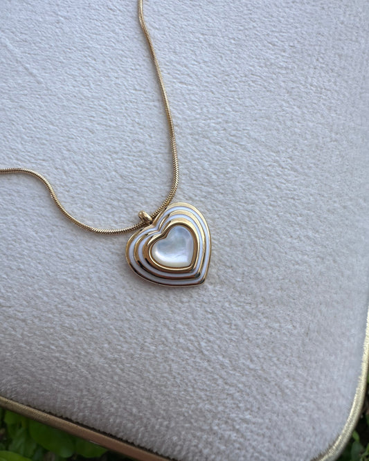 Collar Corazón Capas