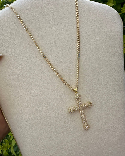 Collar Cruz Gruesa