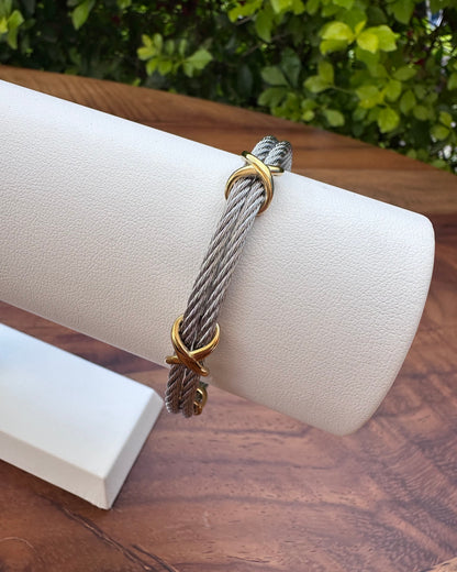 Pulsera Plata X