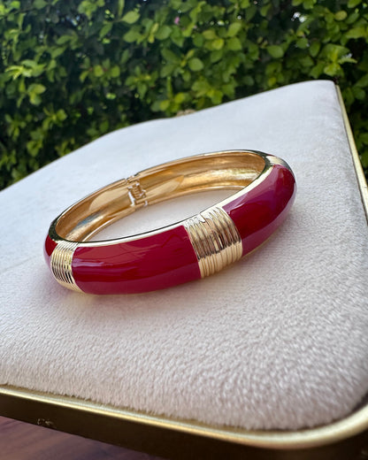 Pulsera Bloques Roja