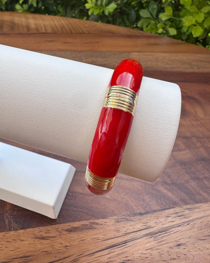 Pulsera Bloques Roja